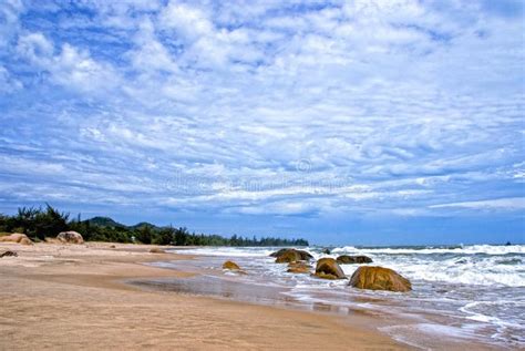 Ho Tram Beach - Vietnam stock image. Image of vietnamese - 15779051