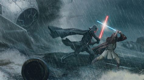 Darth Vader Vs Obi Wan Kenobi Wallpapers - Wallpaper Cave