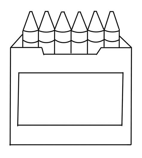 Funny Crayon Coloring Page - Free Printable Coloring Pages for Kids