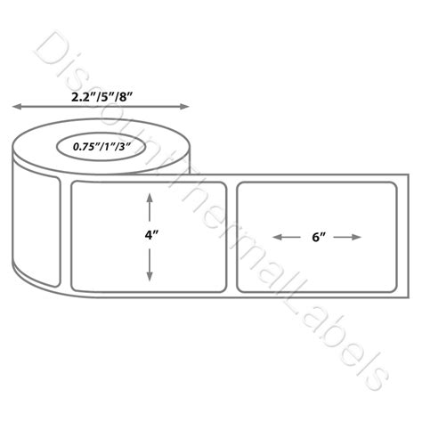 4 x 6 Thermal Labels | Free Samples | Discount Thermal Labels
