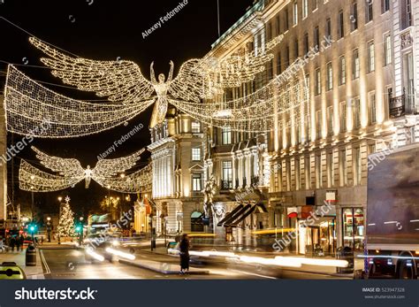 Christmas Lights 2016 In London, England Stock Photo 523947328 ...