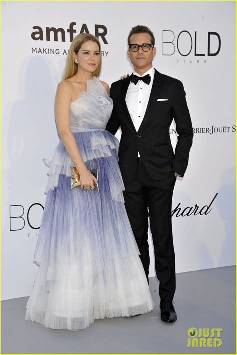 Suits' Gabriel Macht & Wife Jacinda Barrett Attend amfAR Gala Ahead of ...