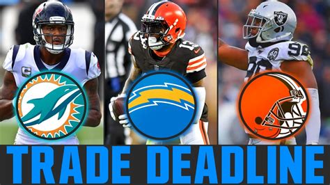 NFL Players That Could Be TRADED at The 2021 Deadline | NFL Trade ...