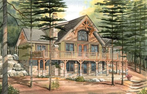 Carleton Timber Frame Cabin Plans