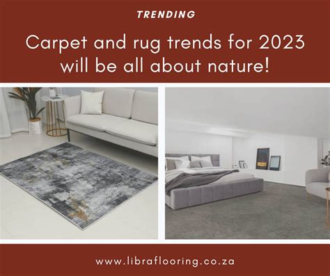 Carpet and rug trends for 2023 will be all about nature!