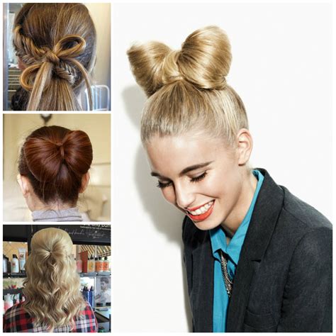 Hairstyles A Bow - Top 10 Super Easy Ribbon Hairstyles You Are Going to ...