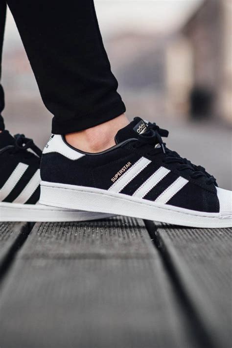 ADIDAS Superstar Suede Core Black | SOLETOPIA