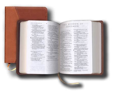 Ignatius Leather Catholic Bible (Burgundy) - Saints & Shamrocks