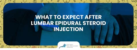 What To Expect After Lumbar Epidural Steroid Injection | No Pain NJ