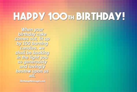 100th Birthday Wishes to Mark a Major Milestone: Turning 100