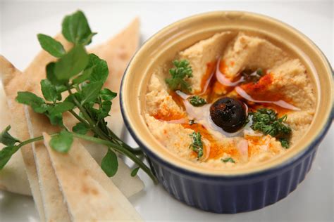 Fresh Hummus And Pita Bread · Free Stock Photo