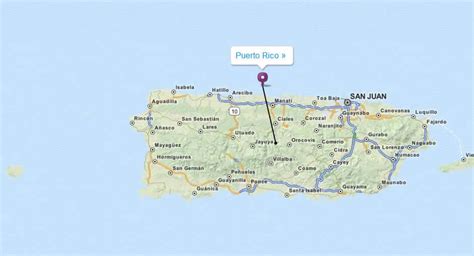 Puerto Rico Map