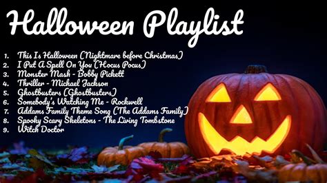 Halloween Playlist! | Fun Halloween Songs To Play At Parties ...