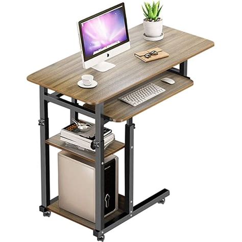 Adjustable Mobile Standing Desk 115 CM homelikesport Mobile Computer ...