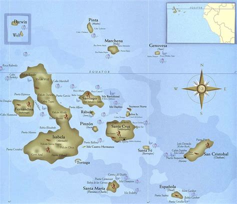 Galapagos Islands Map