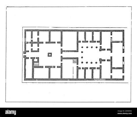 Ancient Greek House Layout