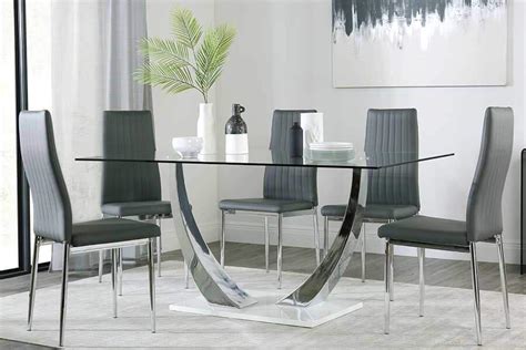 Glass Dining Sets | Dining Tables & Chairs | Furniture & Choice