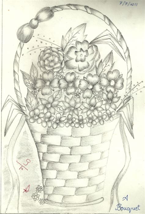 Flower Shading Drawing at GetDrawings | Free download