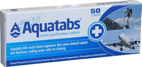 Aquatabs Water Purification Tablets, 50 pack – Boreal Ventures Canada