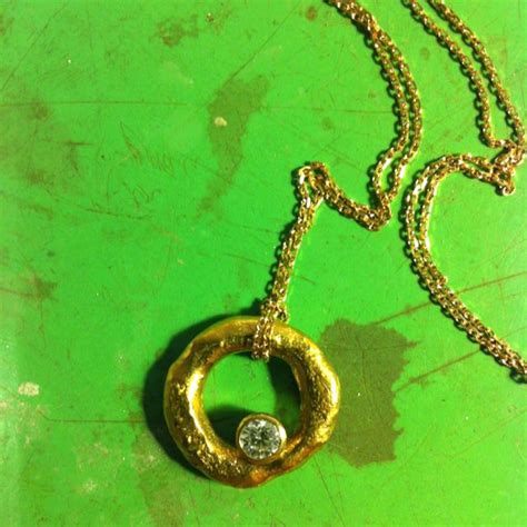 Floating diamond pendant. | Pendant, Floating diamonds, Diamond pendant