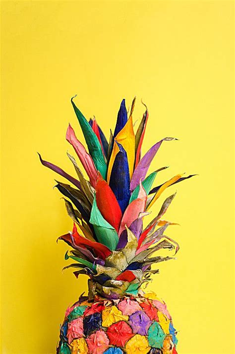 Colorful Pineapple Art | Pineapple Wallpaper