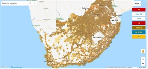 Mtn Coverage Map South Africa – Topographic Map of Usa with States