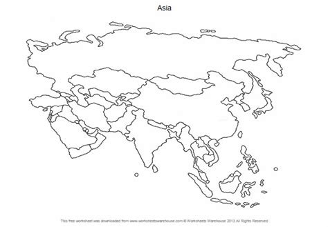 World Map With Countries Labeled Printable Map Asia Printable Map ...