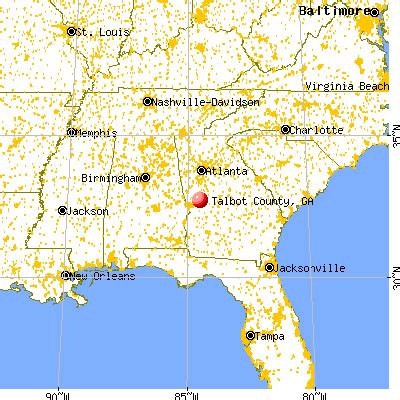 Talbot County, Georgia detailed profile - houses, real estate, cost of ...