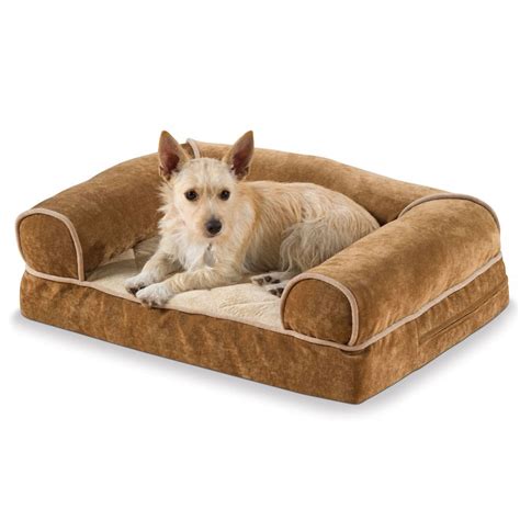 The Heated Dog Sofa (Small) - Hammacher Schlemmer