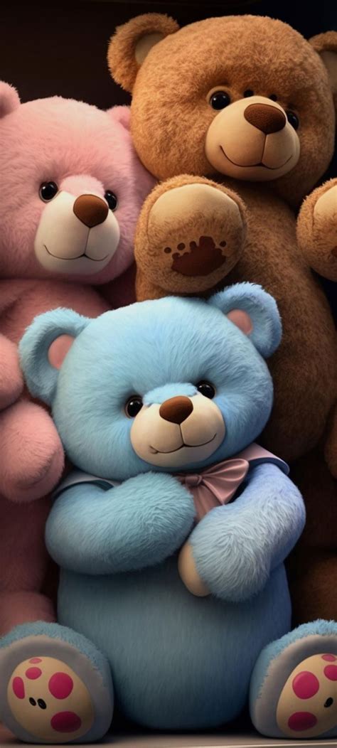 Teddy Bear Wallpaper 🧸 | Teddy bear wallpaper, Cute mobile wallpapers ...