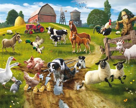 Farm Animals Wallpaper - WallpaperSafari