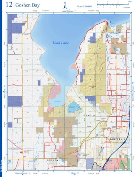 12-Goshen Bay-UtahCounty map by Utah County - Avenza Maps | Avenza Maps