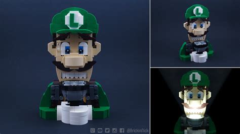 Luigi from Luigi's Mansion 3 | Lego toy story, Lego iron man, Luigi