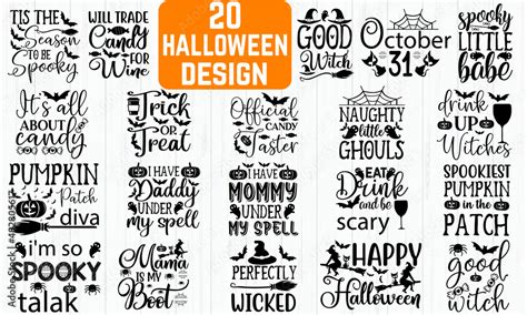 halloween svg bundle Stock Vector | Adobe Stock