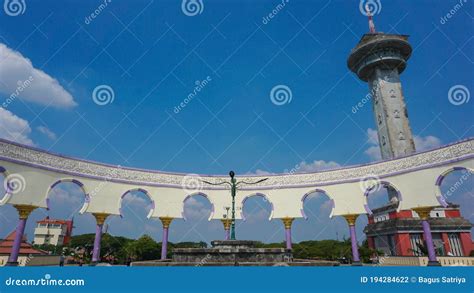 Masjid Agung Jawa Tengah, Great Mosque on Central Java Stock Photo ...