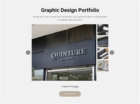 Design portfolio - HTML Template by Nicepage