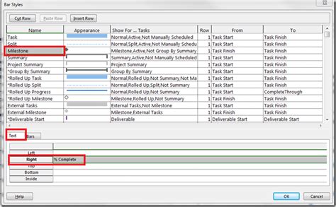 Adding %complete to Milestones in the Gantt Chart - Project Management ...