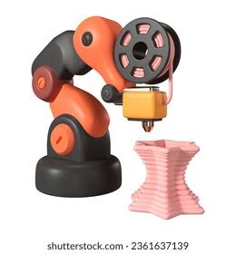 This Robot Arm 3d Printer 3d Stock Illustration 2361637139 | Shutterstock