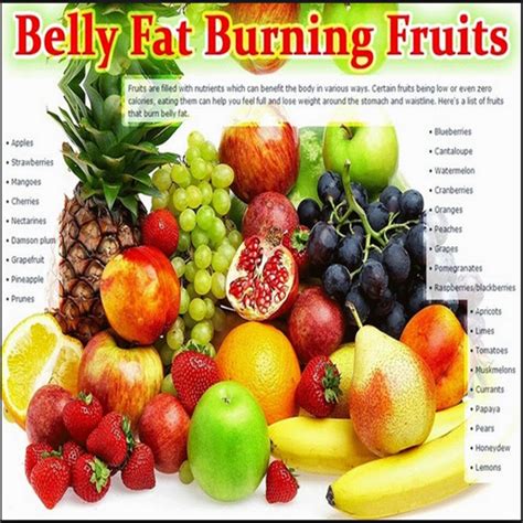 Belly Fat Burning Foods