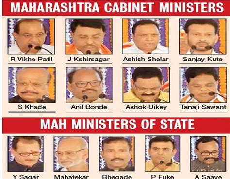 Fadnavis Expands Council Inducts 13 Ministers The Hitavada