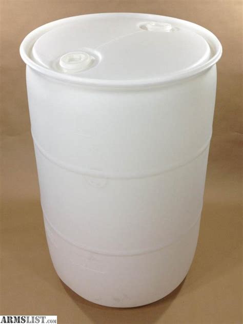 ARMSLIST - For Sale: 55 Gallon Plastic Drums/Barrles (Food Grade)