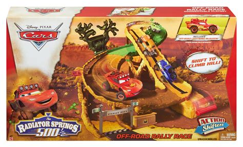 Disney Pixar Cars RS 500 Off-Road Rally Race Trackset - Buy Online in ...