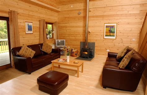 Log cabins are beautiful inside - South West Log Cabins