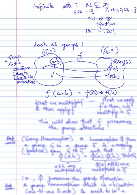 SOLUTION: Group Homomorphism Notes in English. - Studypool