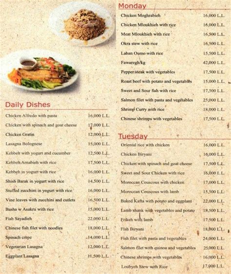 Goodies Menu, Menu for Goodies, Verdun, Beirut District - Zomato Lebanon