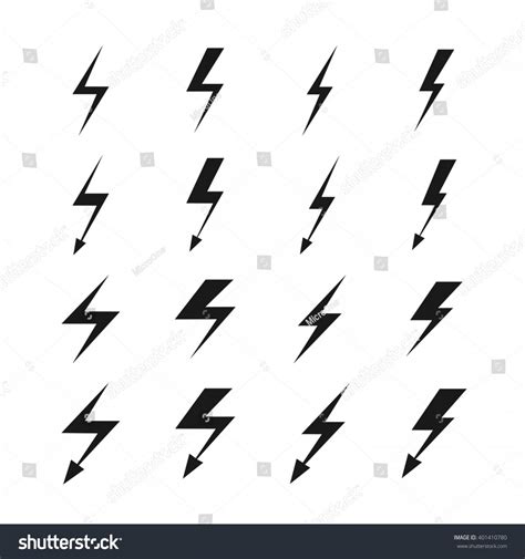 Lightning Strike Vector at Vectorified.com | Collection of Lightning ...