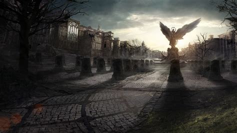 Creepy Graveyard Wallpaper (64+ images)