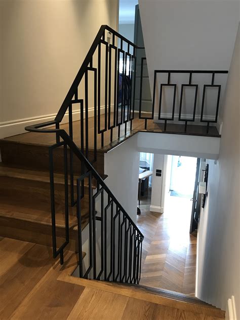 A metal balustrade I recently fabricated and installed in London ...