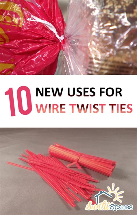 10 New Uses for Wire Twist Ties - Sunlit Spaces