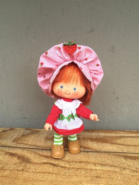 Strawberry Shortcake Doll Vintage 1980s Strawberry Shortcake